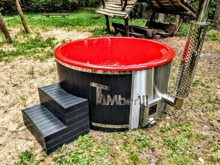 Badezuber Badefass mit Fiberglas GFK Einsatz und Holzverkleidung 12 Hot Tubs Mit Fiberglas GFK Einsatz Und Holzverkleidung Für Bis Zu 8 Personen