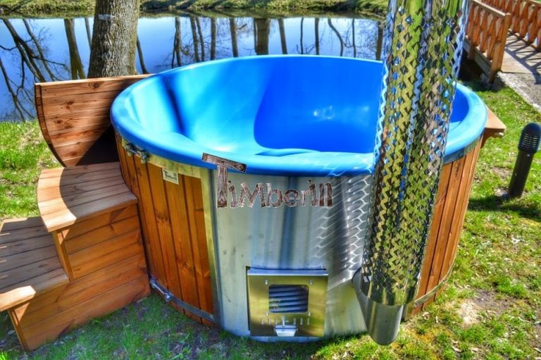 Whirlpool mit Holz Heizen für den Garten