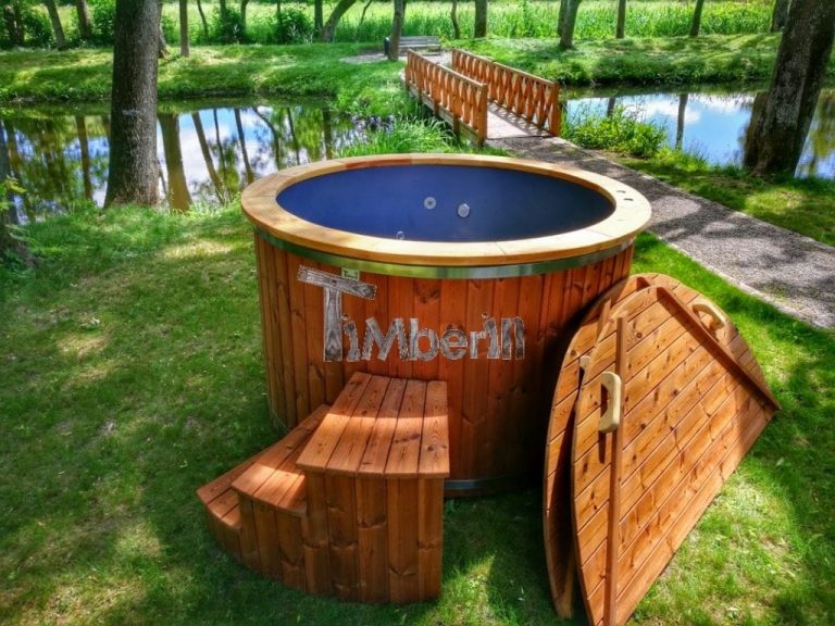 Whirlpool mit Holz Heizen für den Garten