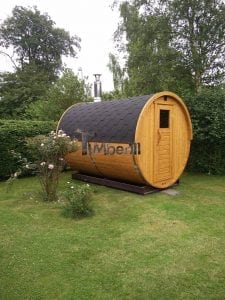 Udendørs Sauna I Træ Til Haven, Martin Høgsholt, Præstø, Danmark (3)