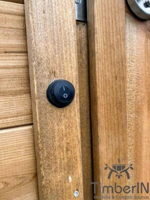Ovale Aussensauna Fasssauna Hobbit (4)
