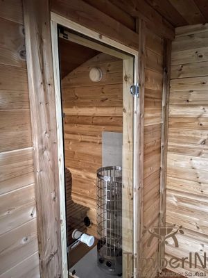 Ovale Aussensauna Fasssauna Hobbit (5)