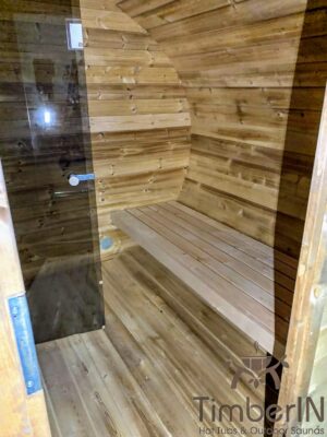 Ovale Aussensauna Fasssauna Hobbit (7)