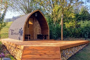 Außensauna Gartensauna Iglu Pod Mit Holzofen Elektrisch (3)