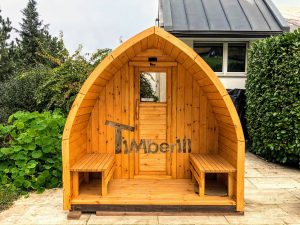 Außensauna Gartensauna Iglu Pod Mit Holzofen Elektrisch (1)