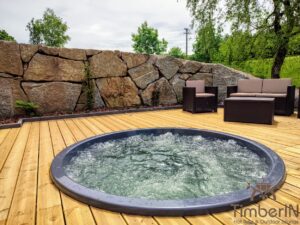 Badezuber Badefass Hot Tube Einbaumodell Einsatz Eingraben Eingelassen (1)