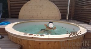 Badezuber Badefass Hot Tube Einbaumodell Einsatz Eingraben Eingelassen (3)