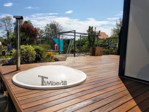 Badezuber Badefass Jakuzzi Hot Tube Einbaumodell Einsatz Eingraben Eingelassen (5)