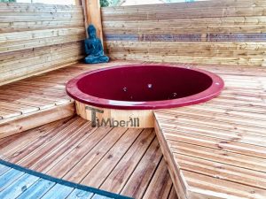 Badezuber Badefass Jakuzzi Hot Tube Einbaumodell Einsatz Eingraben Eingelassen (5)