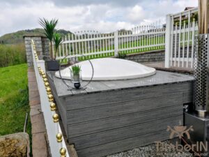 Badezuber Badefass Jakuzzi Hot Tube Einbaumodell Einsatz Eingraben Eingelassen (5)
