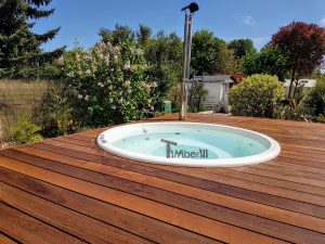 Badezuber Badefass Jakuzzi Hot Tube Einbaumodell Einsatz Eingraben Eingelassen (5)