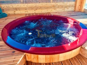 Badezuber Badefass Jakuzzi Hot Tube Einbaumodell Einsatz Eingraben Eingelassen (5)
