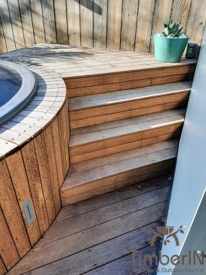 Badezuber Badefass Jakuzzi Hot Tube Einbaumodell Einsatz Eingraben Eingelassen (5)