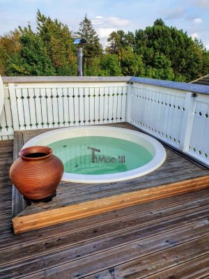 Badezuber Badefass Jakuzzi Hot Tube Einbaumodell Einsatz Eingraben Eingelassen (5)
