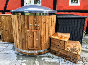 Badefass Badezuber Oval GFK Für 2 Personen (2)