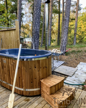 Badefass Badezuber Oval GFK Für 2 Personen
