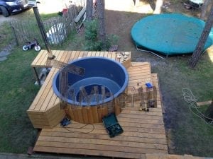 Hot Tub Badebottich Mit Holzheizung Für Die Terrasse TimberIN 10