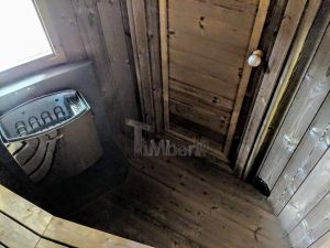 Außensauna Für Begrenzten Garten (23)