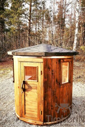 Finische Fasssauna Gartensauna Für 2 Personen Klein (2)