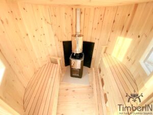 Finische Fasssauna Gartensauna Für 2 Personen Klein (3)