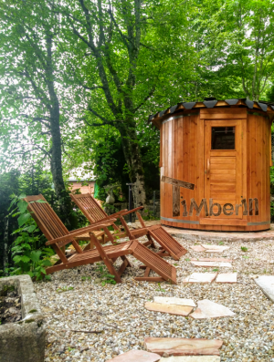 Finische Fasssauna Gartensauna Für 2 Personen Klein (1)