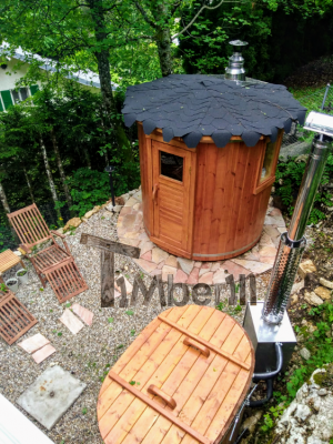 Finische Fasssauna Gartensauna Für 2 Personen Klein (2)