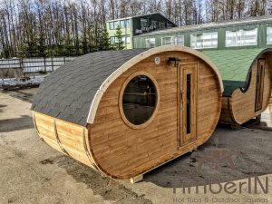 Aussensauna Fasssauna Oval Timberin (24)