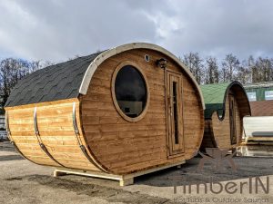 Aussensauna Fasssauna Oval Timberin (27)