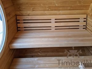 Aussensauna Fasssauna Oval Timberin (39)