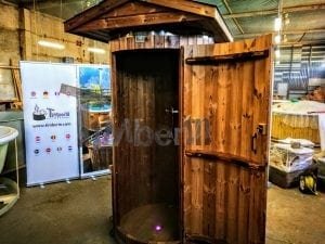 Outdoor Holzdusche Für Sauna Oder Whirlpool (3)