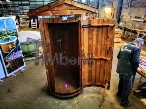 Outdoor Holzdusche Für Sauna Oder Whirlpool (9)