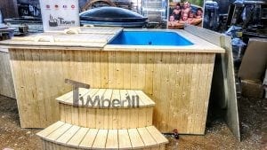 Badetonne Eckig Micro Pool Für 16 Personen! Party Tub! (12)