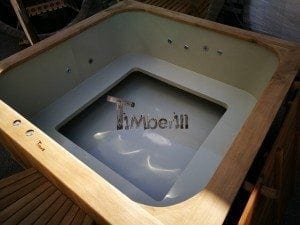 Hot tub mit Holzbefeuerung eckig Modell (28)