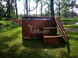 Ofuro Badewanne fur 2 Personen mit Holzrundkante (6)