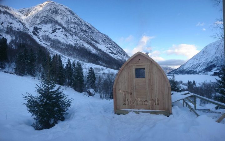 Aussensauna Iglu Mit Vollem Panoramafenster Und Holzofen Harvia M3, Tobias, Germany (6)