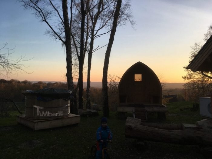 Außensauna für Garten Iglu Design und Holzbadezuber Deluxe: Sibirische Lärche, Daniel, Ibbenbüren, Deutschland 5 Außensauna Für Garten Iglu Design Und Holzbadezuber Deluxe Sibirische Lärche, Daniel, Ibbenbüren, Deutschland (3)