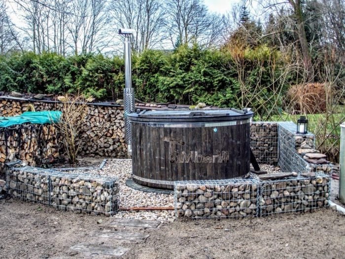 Badezuber GFK Wellness Royal mit Holzfärbung, Corinna, Prötzel, Deutschland 2 Badezuber GFK Wellness Royal Mit Holzfärbung, Corinna, Prötzel, Deutschland (1)