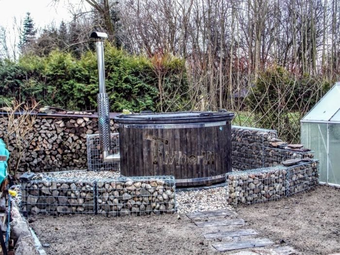 Badezuber GFK Wellness Royal mit Holzfärbung, Corinna, Prötzel, Deutschland 4 Badezuber GFK Wellness Royal Mit Holzfärbung, Corinna, Prötzel, Deutschland (4)