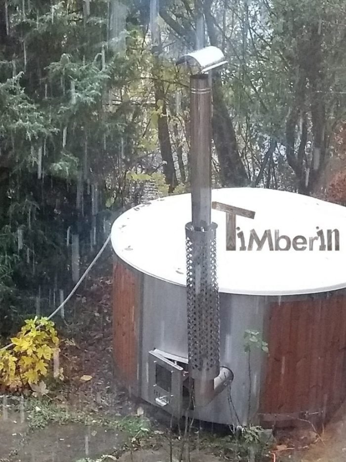 Badefass gfk Thermoholz mit integriertem Ofen Wellness Royal, Heiko, Gerbrunn, Deutschland 4 Badefass Gfk Thermoholz Mit Integriertem Ofen Wellness Royal, Heiko, Gerbrunn, Deutschland (5)