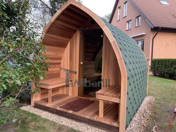 AUSSENSAUNA FÜR GARTEN IGLU DESIGN, Zeuthen, Deutschland (3)