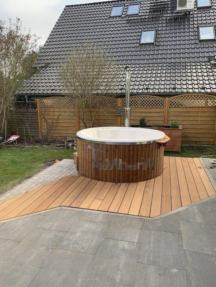 Badefass gfk Thermoholz mit integriertem Ofen Wellness Royal, Andy, Neuenhagen, Deutschland 4 Badefass Gfk Thermoholz Mit Integriertem Ofen Wellness Royal, Andy, Neuenhagen, Deutschland (1)