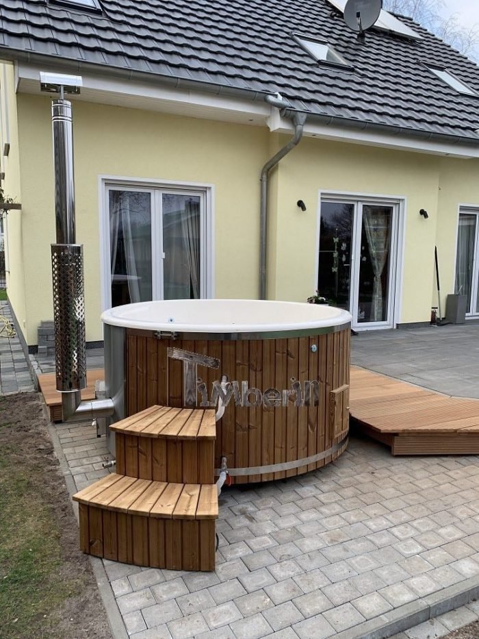 Badefass gfk Thermoholz mit integriertem Ofen Wellness Royal, Andy, Neuenhagen, Deutschland 3 Badefass Gfk Thermoholz Mit Integriertem Ofen Wellness Royal, Andy, Neuenhagen, Deutschland (2)