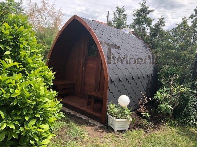 AUSSENSAUNA FÜR GARTEN IGLU DESIGN, Elke, Günthersleben, Am Weinberg, Deutschland (2)