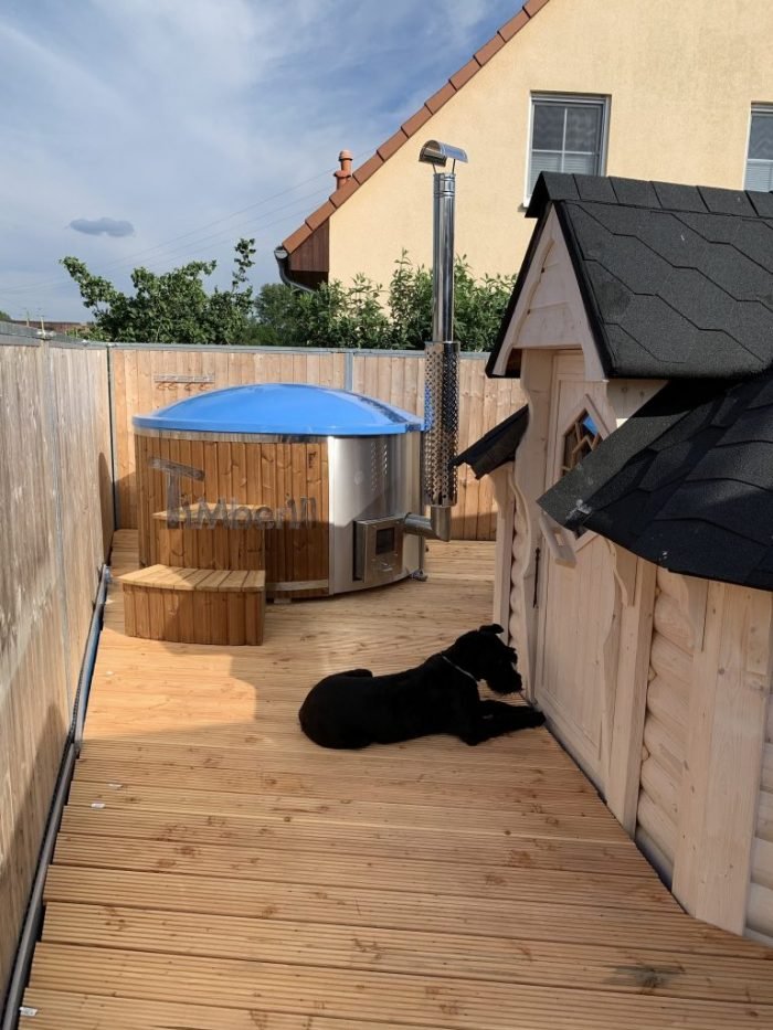 BADEFASS GFK THERMOHOLZ MIT INTEGRIERTEM OFEN WELLNESS ROYAL, Michael, Efringen - Kirchen, Deutschland 3 BADEFASS GFK THERMOHOLZ MIT INTEGRIERTEM OFEN WELLNESS ROYAL, Michael, Efringen Kirchen, Deutschland (1)