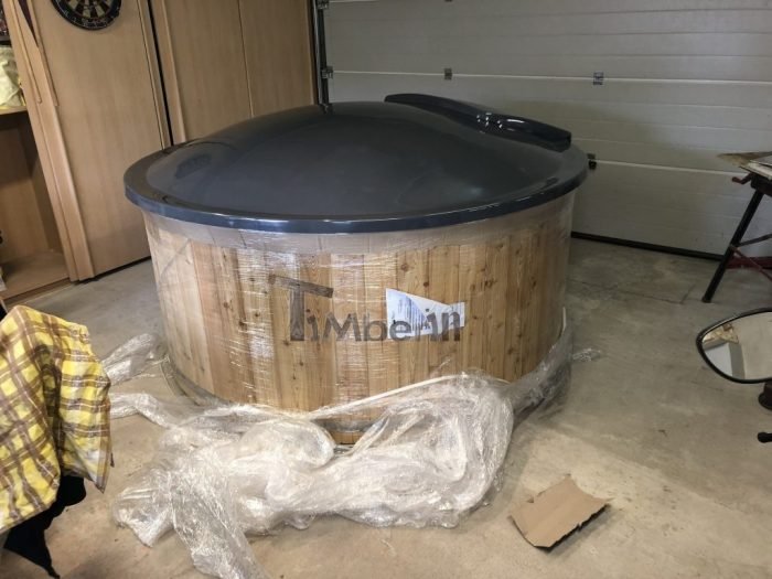 BADETONNE FIBERGLASEINSATZ MIT INNENOFEN WELLNESS BASIC, Matthias, Weimar, Deutschland 3 BADETONNE FIBERGLASEINSATZ MIT INNENOFEN WELLNESS BASIC, Matthias, Weimar, Deutschland (4)