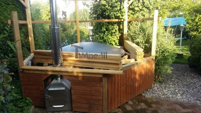 Badezuber Fiberglas Terrasse Einbaumodell mit konischen Wänden, Daniel, Barsbüttel, Deutschland 2 Badezuber Fiberglas Terrasse Einbaumodell Mit Konischen Wänden, Daniel, Barsbüttel, Deutschland (2)