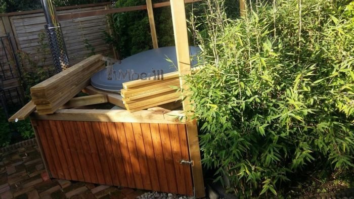 Badezuber Fiberglas Terrasse Einbaumodell mit konischen Wänden, Daniel, Barsbüttel, Deutschland 3 Badezuber Fiberglas Terrasse Einbaumodell Mit Konischen Wänden, Daniel, Barsbüttel, Deutschland (3)