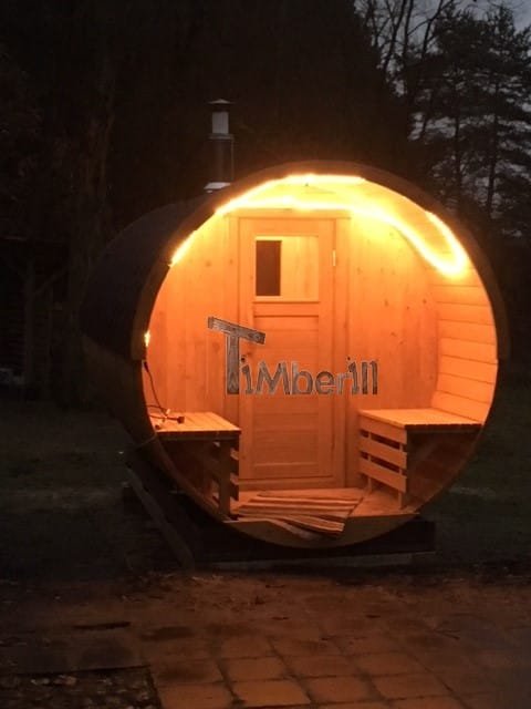 Fasssauna Mit Holzofen Oder Mit Elektrischer Heizung HARVIA, Karoline, Damelack, Deutschland (2)