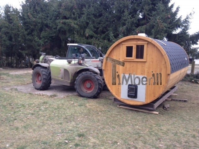 Fasssauna mit Holzofen oder mit elektrischer Heizung HARVIA, Karoline, Damelack, Deutschland 4 Fasssauna Mit Holzofen Oder Mit Elektrischer Heizung HARVIA, Karoline, Damelack, Deutschland (3)