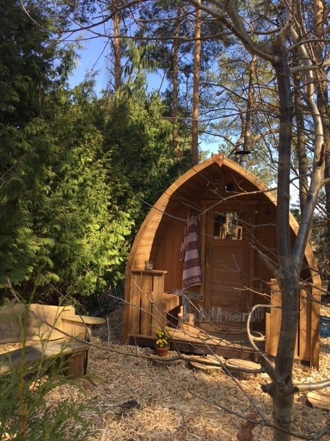 AUßENSAUNA FÜR GARTEN IGLU DESIGN, Erik und Martina, Joachimsthal, Deutschland 2 AUßENSAUNA FÜR GARTEN IGLU DESIGN, Erik Und Martina, Joachimsthal, Deutschland (1)